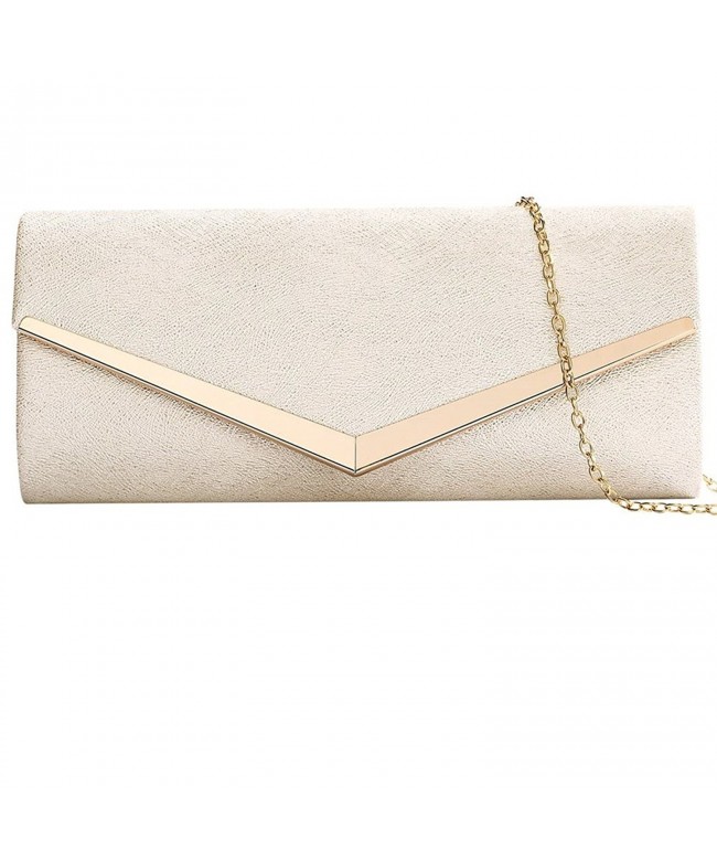 Envelope Evening Clutches Handbags Detachable