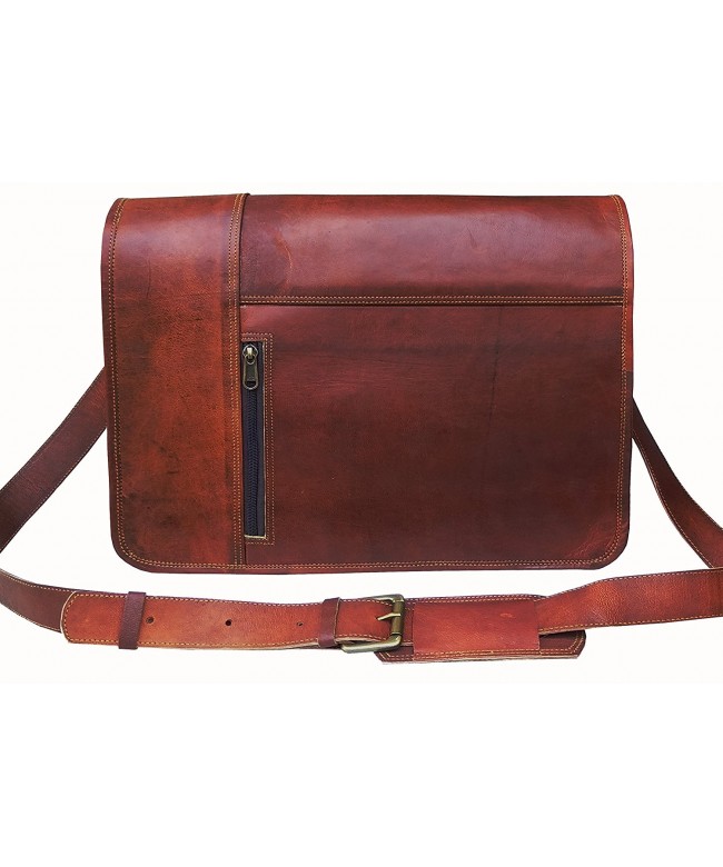 Leather Messenger briefcase VINTAGE COUTURE