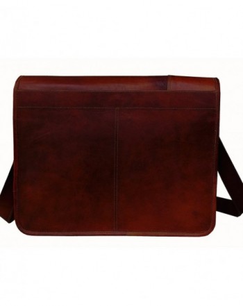 Leather Laptop Messenger Bag Vintage briefcase Satchel for Men and ...