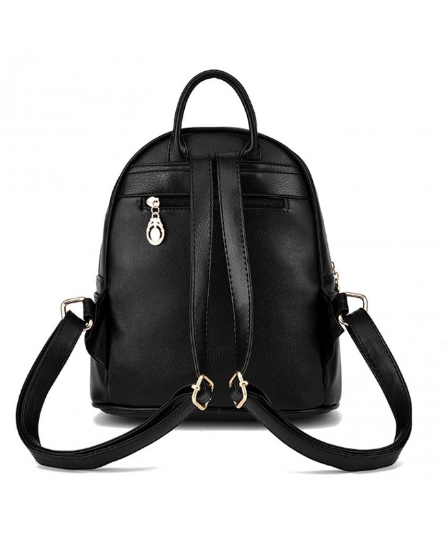 Women Leather Backpack Purse Satchel School Bags Casual Travel Daypacks ...