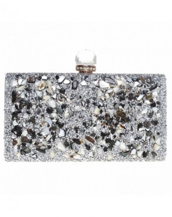 FASHIONROAD Evening Rhinestone Elegant Handbag