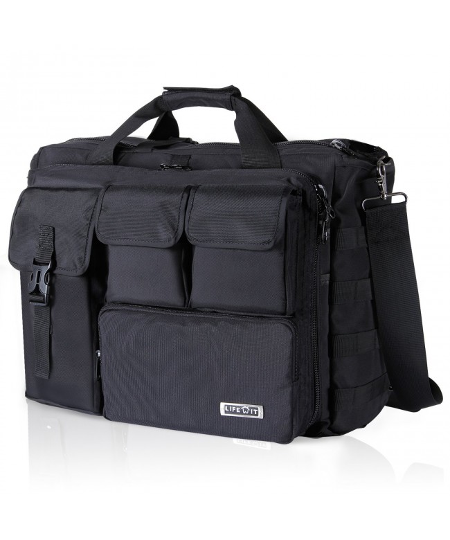 Lifewit Military Messenger Multifunction Briefcase