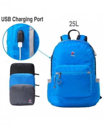 Crofull Foldable Backpack Waterproof Lightweight