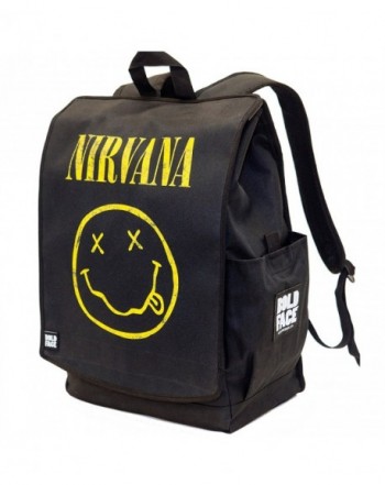 Nirvana Backpacks Yellow Smiley Face