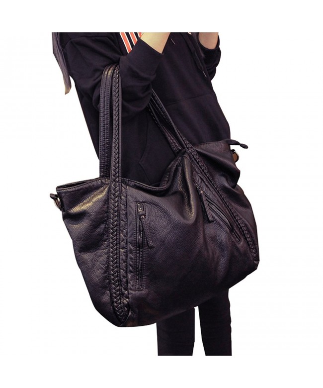 Capacity Fashion Handbags Leather Shoulder