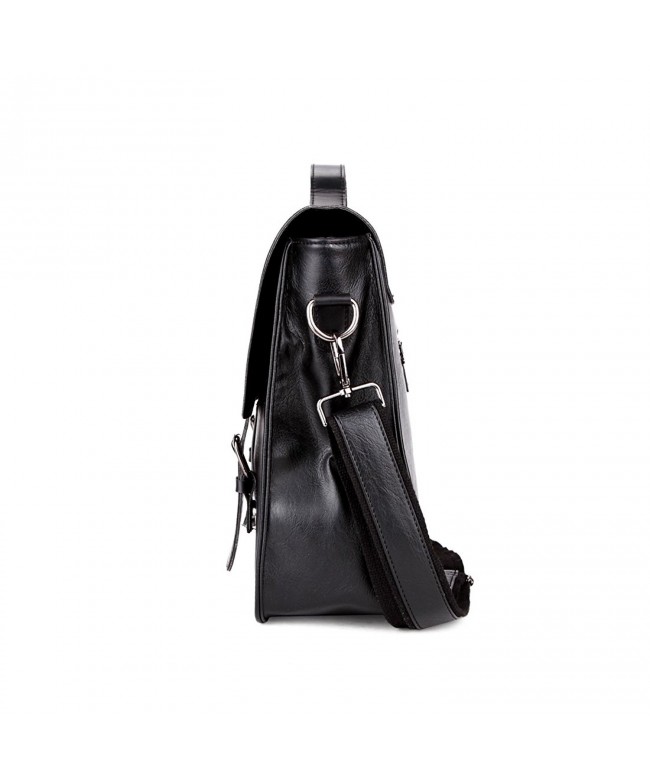 Messenger Bag For Men Briefcase Bag Leather Loptop Bag Shoulder Bag ...