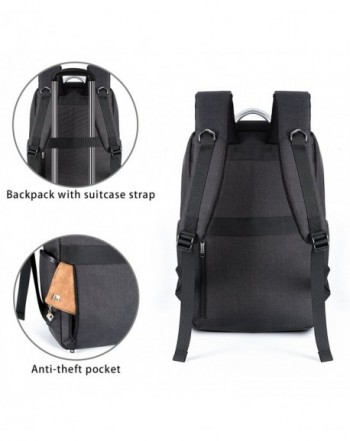 Business Backpack Resistant Computer Headphone - Black - CU189X2T8SW