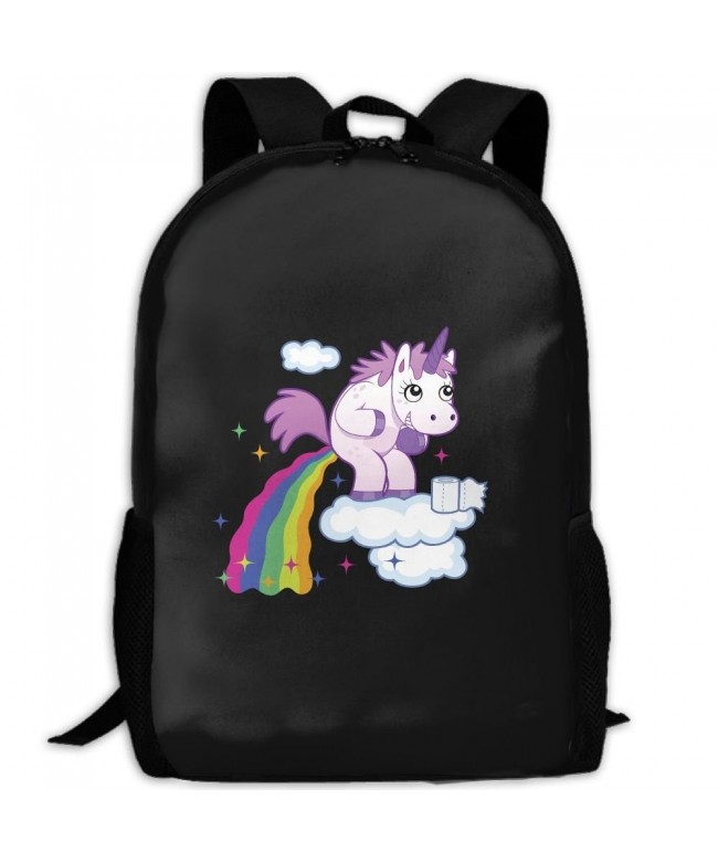 Unicorn Colorful Shoulder Backpacks Traveling