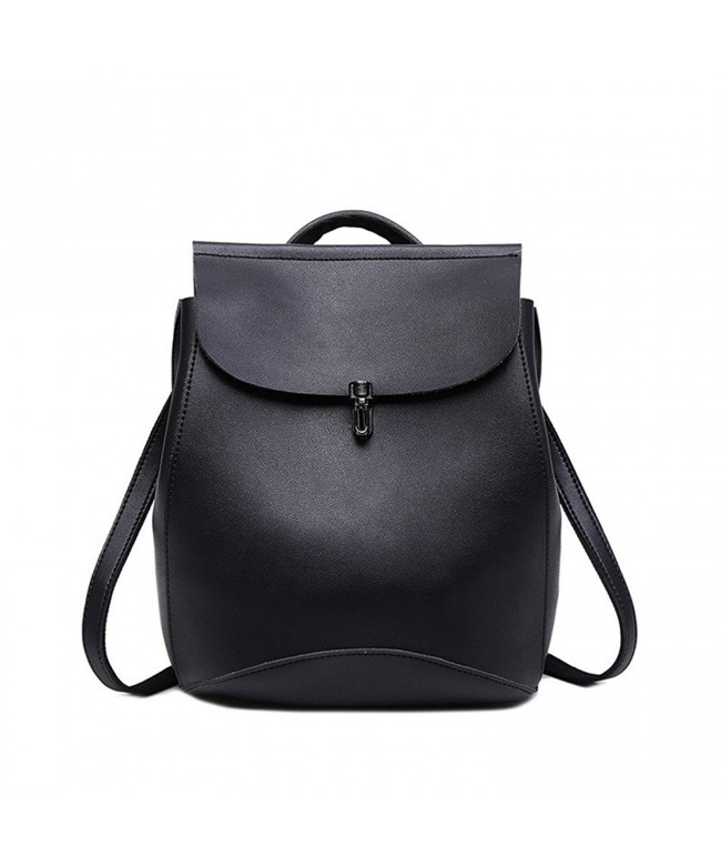 Ladies Leather Backpack Casual Travel