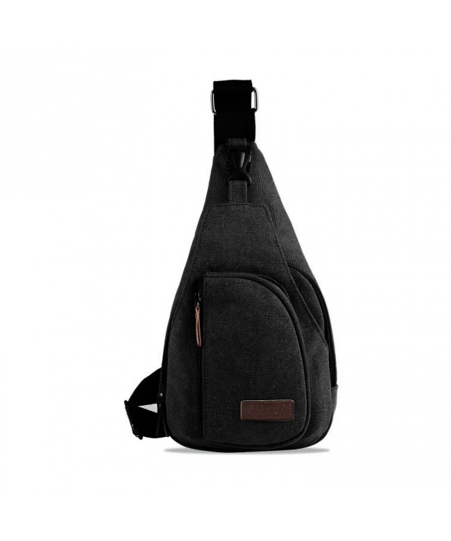 Chigant Canvas Sling Crossbody Backpack