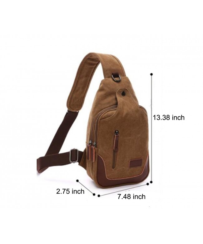 Sling Chest Fanny Backpack Crossbody Multipurpose Bag Daypack For Men ...