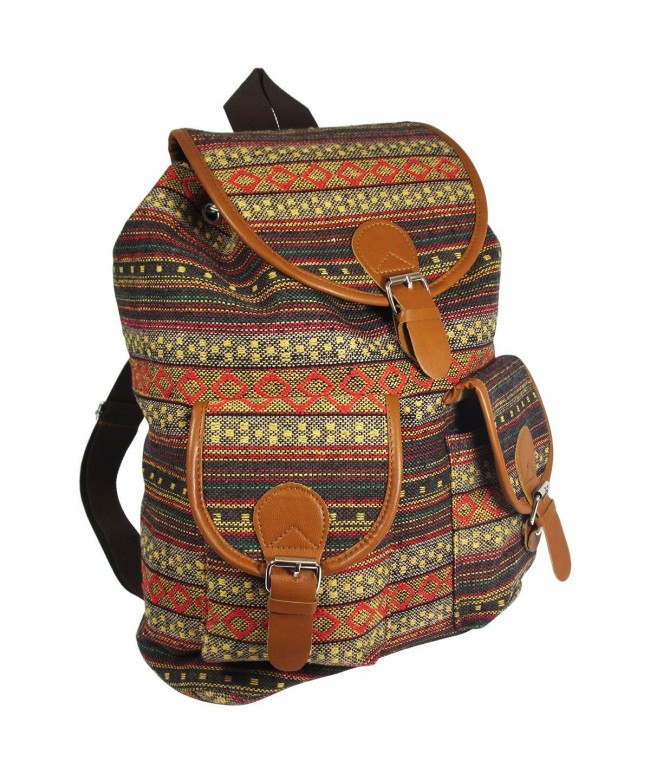 Oaxaca Bohemian Backpack Vintage Daypack