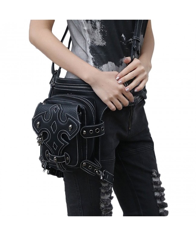 Steampunk Gothic Holster Shoulder Leather