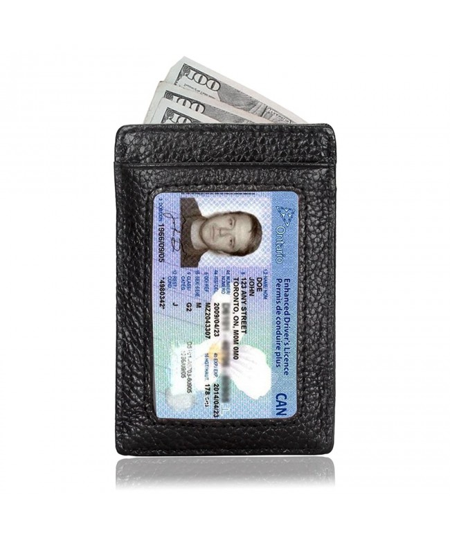 Aprince Genuine Leather Slim Wallet