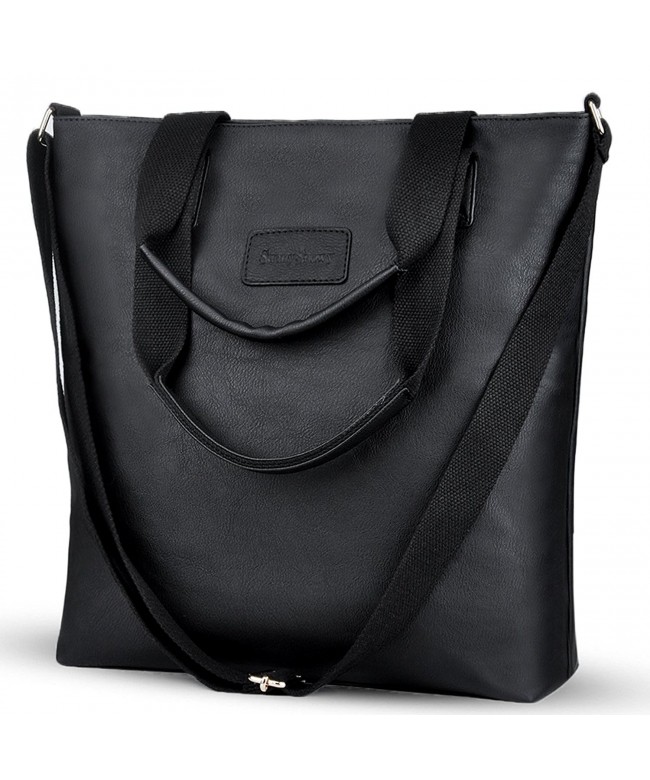 Crossbody Multifunction Shoulder Handbags 8015 black