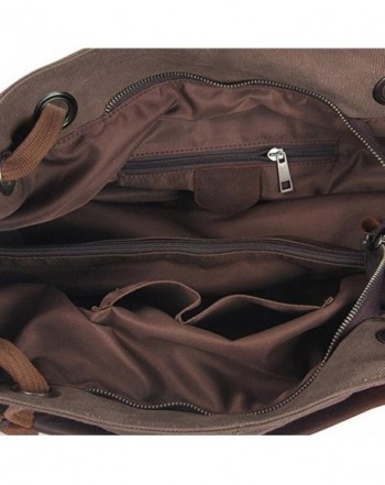 Oversized Vintage Hobo Canvas Leather Tote Handbag Crossbody Shoulder ...
