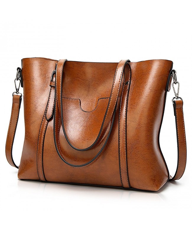 Essfeeni Handle Shoulder Satchel Handbags