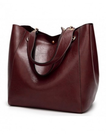 Molodo Leather Shoulder Handbag Coffee