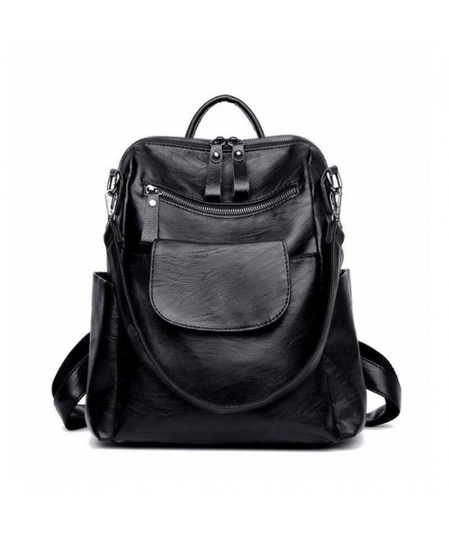 Artwell Backpack Leather Rucksack Shoulder