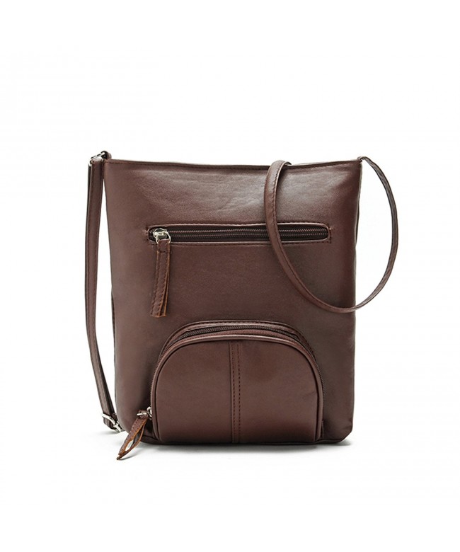 Prettymenny Handbag Leather Shoulder Messenger