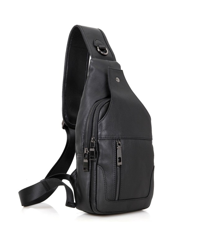 LXFF Leather Backpack Shoulder Crossbody