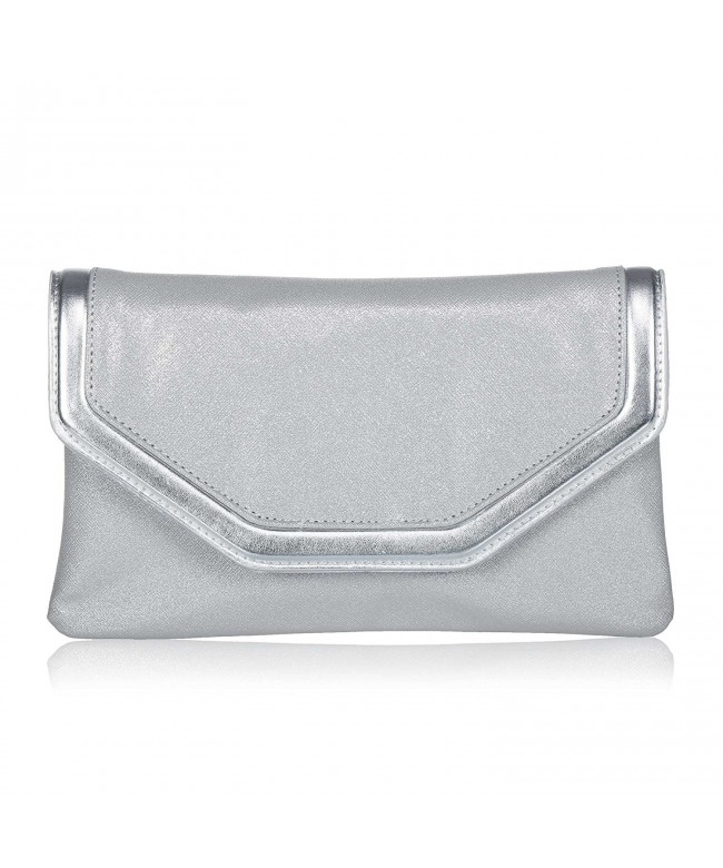 Classic Leather Evening Clutch WALLYNS