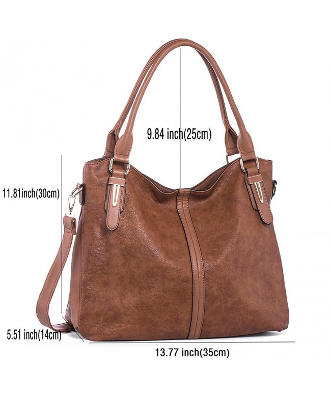 Women Handbags Shoulder Bags PU Leather Tote Handbags Top Handle ...