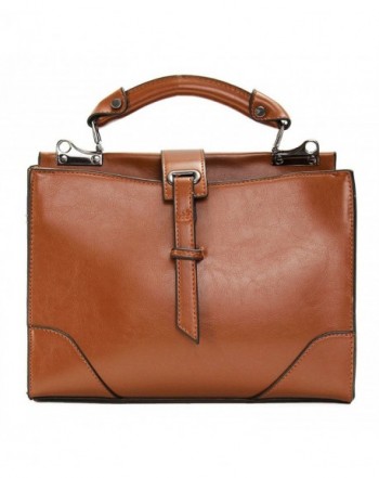 OURBAG Leather Handbag Shoulder Satchel