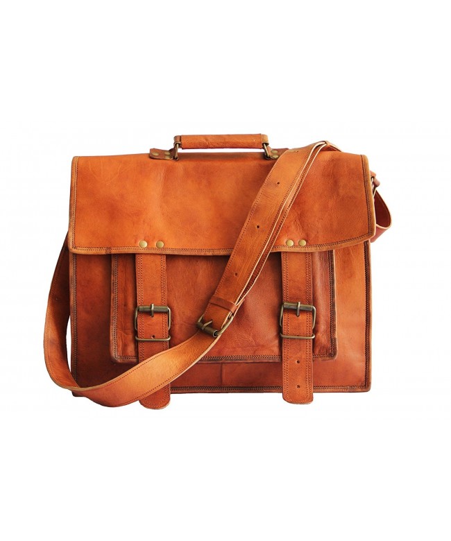 Inches Leather Cross body Messenger Laptop