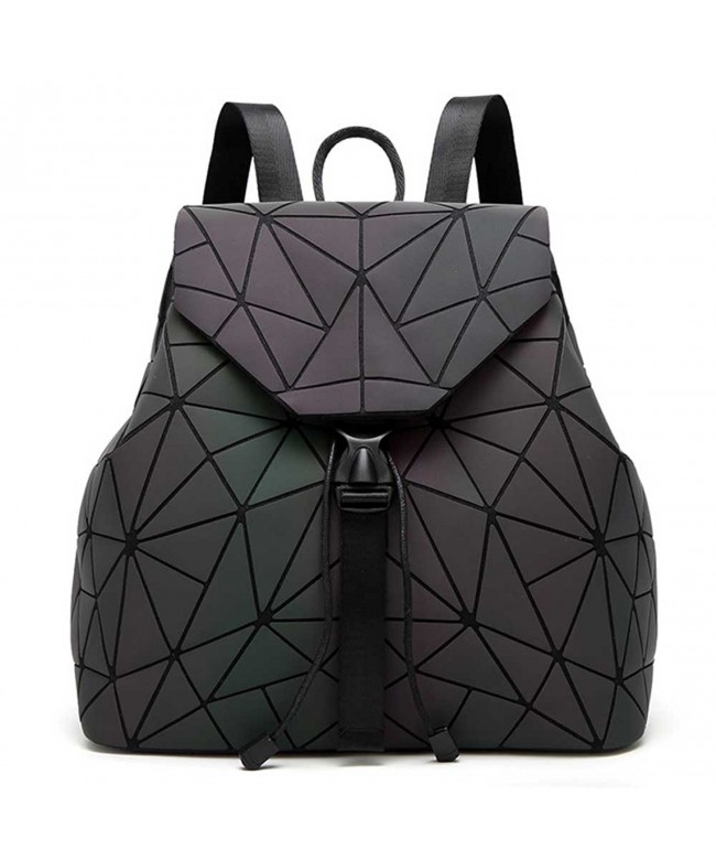 DIOMO Geometric Backpack Luminous Shoulder