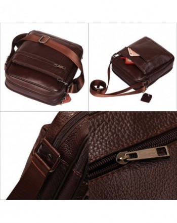 Small Genuine Leather Cross Body Messenger Bags Satchel Shoulder Bag ...
