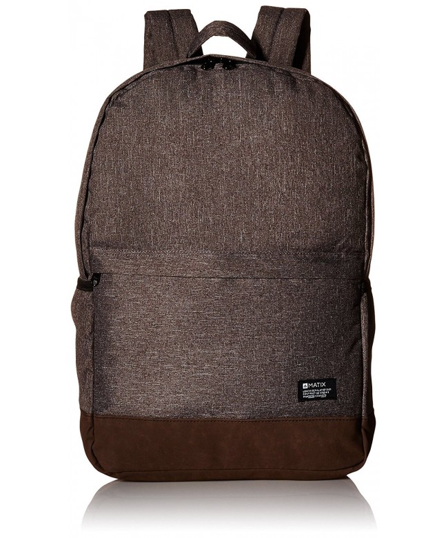 Matix Mens Standard Backpack Charcoal