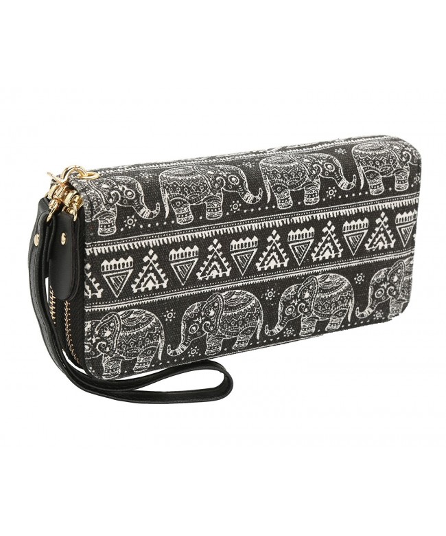 Bohemian Wallet Elephant Pattern Handbag