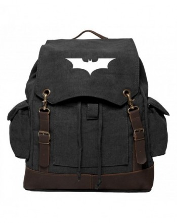 Batman Begins Rucksack Backpack Leather