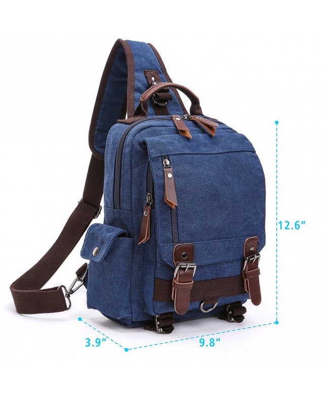 F color Shoulder Backpack Everyday Adjustable - One Strap Sling Bag ...