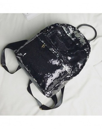 Backpack Fashion Leather Shoulder - Black - C51853HK4YS