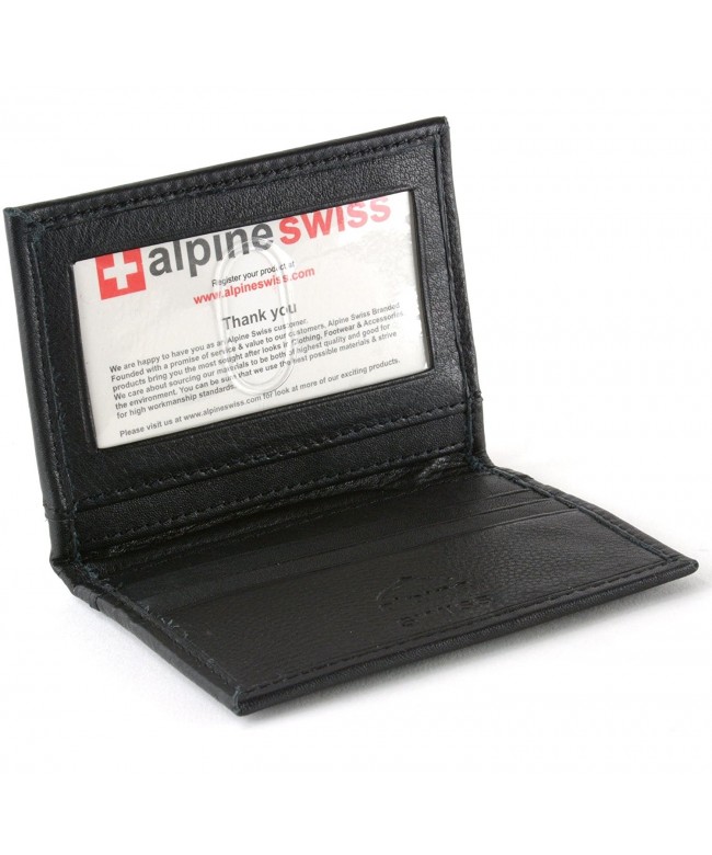 Alpine Swiss Pocket Wallet Business