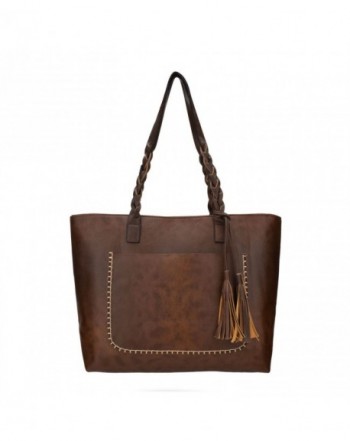 JIARUO Women Leather Shoulder Handbags