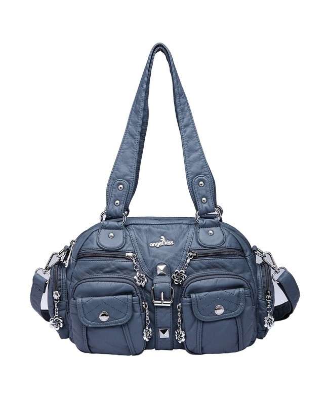 Angelkiss Zippers capacity Handbags Shoulder