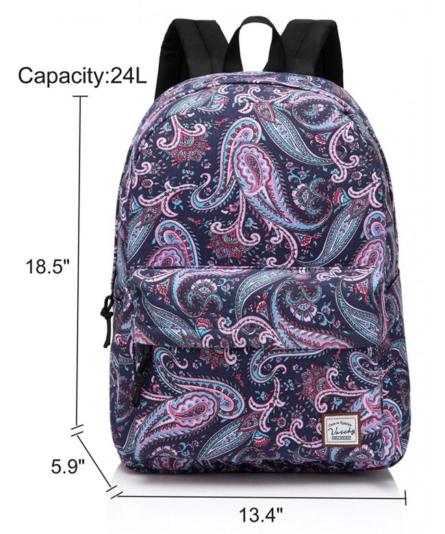 Backpack for girlsFashion Floral College Student School Backpack ...