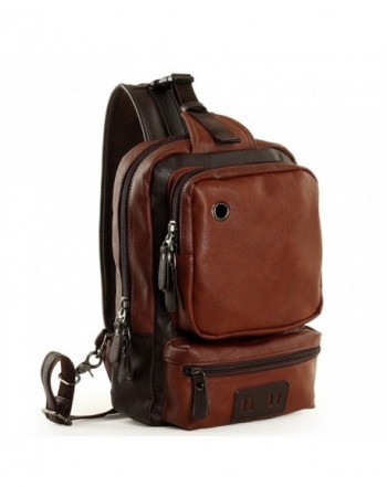 RS Leather Backpack Satchel Shoulder