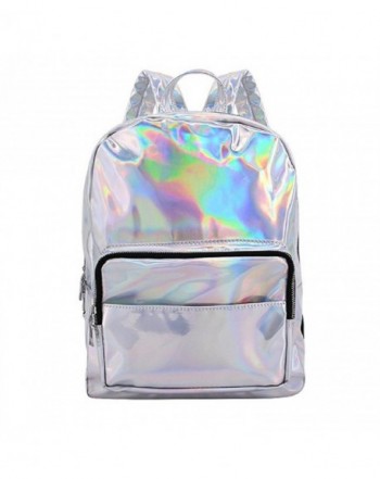 Orfila Hologram Backpack Leather Shoulder