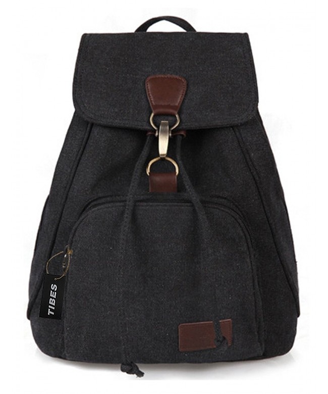 Tibes College Canvas Backpack School