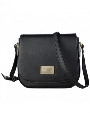 Cl%C3%A9 010Saddle Structured Crossbody Leather