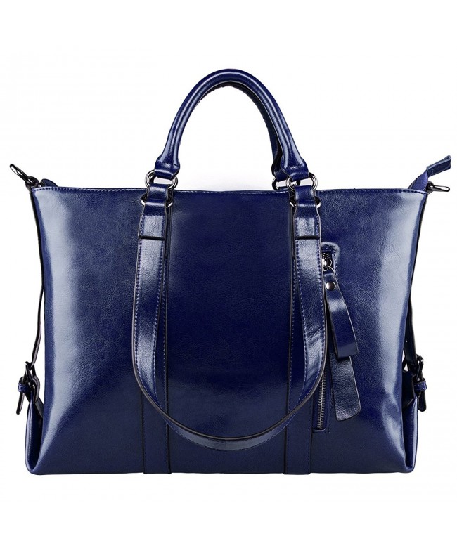 S ZONE Genuine Leather Shoulder Handbag
