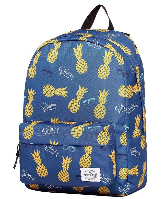 SIMPLAY Classic Backpack Bookbag Pineapple
