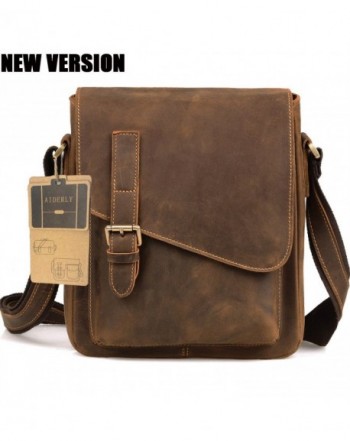 AIDERLY Classic Leather Messenger Shoulder