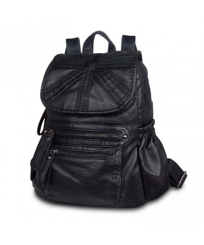 CARQI Leather Backpack School Ladies