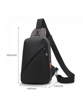 Sling Bag POSO Chest Shoulder Bag Crossbody Sling Pack Backpack for Men ...