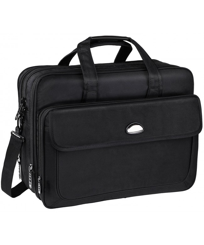 Briefcase Expandable Resisatant Briefcases Tablet Black